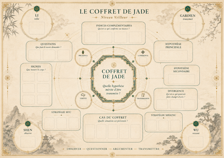 Observer, relier, formuler : les trois gestes du Coffret de Jade
