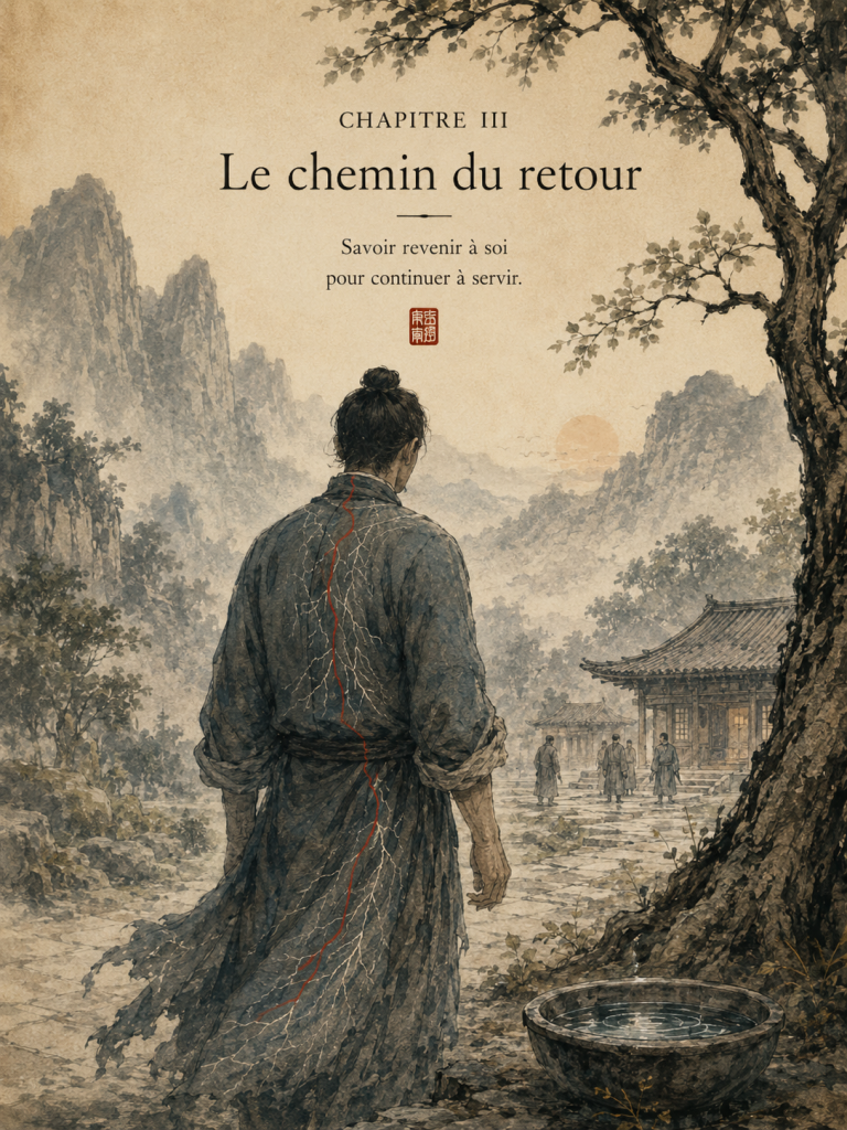Le Gardien du méridien oublié Chapitre III – Le chemin du retour